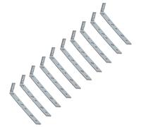Window Board Fixing Strap Tie Bracket 150mm Galvanised Steel Type 1 Bent 10PK