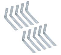 Window Board Fixing Strap Tie Bracket 300mm Galvanised Steel Thin Fixing 10PK