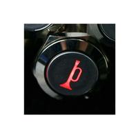 Window buttons 16mm Black Momentary Push Button Metal Switch Car Boat Speaker Bell Horn Waterproof(Red)