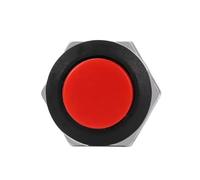Window buttons 16mm Momentary Switch Buttons.Car Start Durable Boat Horn Small Household Appliances Light Decoration(Red-2Piece)