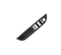 Window Buttons 51416983693 51416983703 Beige Black Left Right Car Interior Handle Inner Door Armrest Panel Pull Trim Cover for 5 Series E60 Window Control Switch(Black Model A)