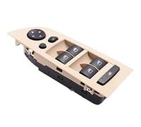 Window Buttons For BMW E90 E91 318i 320i 325i 335i Front LHD Driver Passenger Window Mirror Switch Control Lifter Console Button Window Control Switch (Color : Driver-beige)