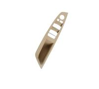 Window Buttons Front Door Inner Handle Interior Door Panel Driver's Seat Switch Frame Storage Box Cover For 5 Series F10 F11 F18 520 523 Window Control Switch(RHD Beige)