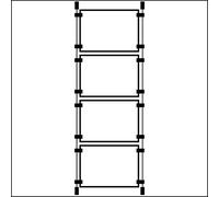 Window Cable Display, Estate Agents Window Display Kit 4XA3 Landscape