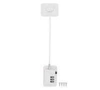 Window Cable Lock Password Unlocking Stable Childproofing Refrigerator Lock with Mounting Screws