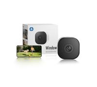 Window Camera for Looking Outside, 3MP No Drilling Magnetic CCTV Camera | Full Color Night Vision, Human & Motion Detection, Anti-Glare, Anti-Reflection, Easy Quick Install, Renter-Friendly