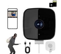 Window Camera, Smart Window Security Camera With Color Night Vision Motion Detection, for Outdoor & Indoor Use, Protect Your Home, Family Property Protection (5 G, 32 GB)