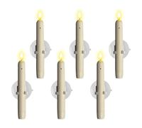 Window Candle Lights | Electric Candles | with Sensor Suction LED Flameless Lamp 7-inch for Easter Party Bedroom Workplace Christmas Halloween Kitchen Birthday
