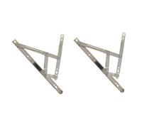 Window Casement Stay Casement Window Friction Hinge Stay Silver Tone Home Improvement Accessories Tools(12inch2 2pc)