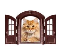 Window Cat Door Escape-Proof Medium Breed Gate