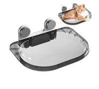 Window Cat Wall Shelves - Cat Hammock Window Pole, Transparent Cat Window Pole | Window Mounted Cat Hammock Silon, Safety Cat Shelves Sauveillan