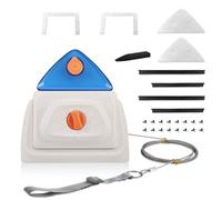 Window Cleaner Magnetic Double-Sided Clean Both Sides Simultaneously Streak-Free Glass Cleaner with Built-In Water Storage and 6-Speed Adjustment for Double Glazing Windows High-Rise Home Use