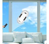 Window Cleaner Robot - Electric Glass Cleaning Device with Remote Control, Anti-Drop Design and 2500pa Vacuum Suction for High Indoor and Outdoor Windows