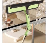 Window Cleaner Tool for High Windows, Multifunctional Glass Cleaner Squeegee, Ideal for Double Glazing, Doors, Floors, and Conservatory Roofs