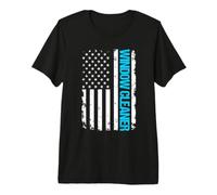 Window Cleaner USA Flag Premium T-Shirt