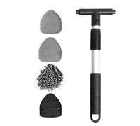 Window Cleaning Kit - Windshield Cleaning Tool, Extendable Automatic Washing Machine, Glass Shower Duster, Bathroom Home Maintenance Device | for Car Window, Shower Door, Home, Office, Bri