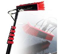 Window Cleaning Kit with Extension Pole, 12Ft-36Ft Cleaning Photovoltaic and Solar Panels, Water Fed Telescopic Brush, Equipment Extension Pole, 35cm Brus,20FT/6M