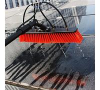 Window Cleaning Pole Kit, Adjustable 180° Rotatable Brush Head, Telescopic 18FT Outdoor Glass Solar Panel Spray Washer Equipment