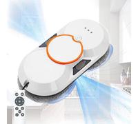Window Cleaning Robot 5600pa -Dual Water Spray,Automatic Smart Glass Cleaner Vacuum-70mm Slim Profile,Glass Tools For Indoor/Outdoor/High Buildings,White