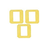 Window Cleaning Robot Mop Wipes Cloth Square Clean Cleaner Parts,Compatible for Purerobo, W-S3-SNS Replace Use(3pcs)