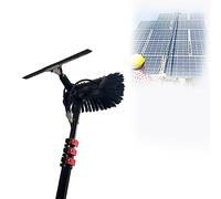 Window Cleaning Rod, Water-Fed Telescopic Brush/Extendable Cleaner Roof for Photovoltaic Panels for Cleaning Truck Windows, 5m/16ft,12M/39FT