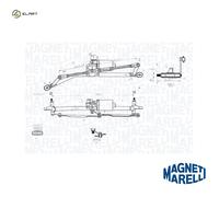 Front Windscreen Wiper Linkage Fiat:PUNTO 46834851