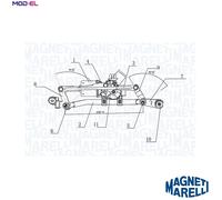 MAGNETI MARELLI 064377500010 Window Wiper System