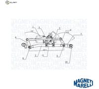 MAGNETI MARELLI 064377500010 Window Wiper System