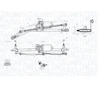 MAGNETI MARELLI 064012005011 Window Wiper System