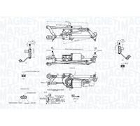 MAGNETI MARELLI 064351746010 Window Wiper System