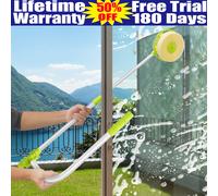 Window Cleaning Tool U Shaped Telescopic Window Cleaner External Glass Washer