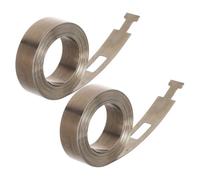 Window Coil Balance Replacement Parts Tension Springs 8lbs 3.9ft | Flat Spring Profile Constant-force Support, Includes Flat Spring Clip, Suitable for Side Sliding Window Installation