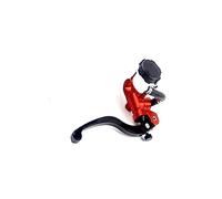 Window Control Lifter Switch For Vespa Universal Motorcycle Brake Clutch Pump Lever Tubing Interface Radial 17.5mm Master Cylinder 22mm(Orange Right)