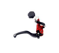 Window Control Lifter Switch For Vespa Universal Motorcycle Brake Clutch Pump Lever Tubing Interface Radial 17.5mm Master Cylinder 22mm(Red Right)