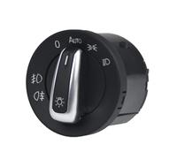 Window Control Power Button Chrome Headlight Switch+Power Window Master For Mk5 6 For Jetta 5 6 For SEAT 5ND941431B 5ND959857 5ND959565 5ND959855 Switch(E)