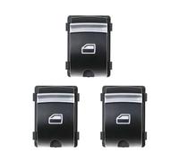 Window Control Power Button Chrome Master Window Switch Control Button 4F0959851H For A3 8P For A6 S6 RS6 C6 For Q7 2004 2005 2006 2007 2008 2009 2010 2011 Switch(C)