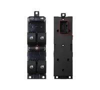 Window Control Switch 1J4959857B 1J4959857C Replacement for Octavia 1U2, 1U5 (1996-2010) Power Window Lifter For Master Control Switch Button Window Switch Driver Side(Window lock)(Child lock)