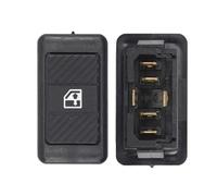 Window Control Switch 255959855B Replacement for LT28 LT35 LT46 For Van For Bus Single Electric Window Control Switch 6 Pins 357959855A Car Accessories Window Switch Driver Side