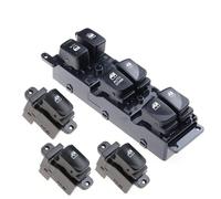 Window Control Switch 93570-1E110 For Hyundai For Accent 2007 2008 2009 2010 Front Left LHD Power Window Switch Control Lock Lifter Glass Button Power Window Switch(A set)