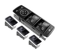 Window Control Switch Compatible With Benz For W204 W212 C E GLK Class 2008-2014 2049055302 2049055402 Electric Power Master Window Control Switch Car(E SET)