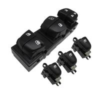 Window Control Switch Compatible With Nissan For X-trail T32 For Qashqai J11 2011-2017 25411-3TA1A Power Intelligent Window Closer Switch Auto Master Lifter(Set b)