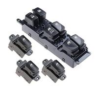 Window Control Switch Fits for Hyundai For Accent 2007 2008 2009 2010 Electric Power Master Window Switch Lifter Glass Control Button 93580-1E000 Window Switch Seat (Size : Window Switch)(A set)