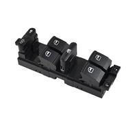 Window Control Switch Fits for Jetta For BORA For MK4 1998 1999 2000 2001 2002 2003 2004 2005 Power Window Master Switch Button 1J4959857C Window Switch Seat (Size : Window Logo2)(Window Logo2)