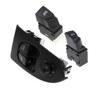 Window Control Switch For Citroen For Jumper Et FL 2002-2006 6554.T3 735315619 Electric Window Master Button Switch Lifter Car(1 Set Carbon Pattern)