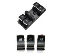 Window Control Switch For Fabia 2006-2015 1K4959857 5ND959857 5K4959857 Electric Power Window Switch Red Window Switch Driver Side(Set 2)