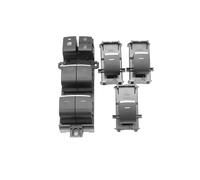 Window Control Switch LED Backlight Power Window Glass Lifter Control Button Switch For RAV4 For Sienna For Camry For CHR Power Window Switch(1set LHD White)