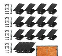 Window Cover Clips | Heavy Duty Reusable Fixing Clamp | Shutter Hardware Clips | For Commercial Businesses Homes Hotel Bathroom Dorm Apartments Rental Homes Kitchens Un