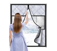 Window Cover for Winter, Drill-Free Roller Blind, Thermal Window Cover as a Curtain, Suitable for Flats, Student Dormitories, Bedrooms, Bathrooms and