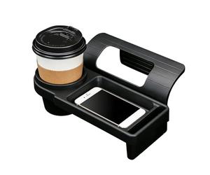 Window Cup Holder - Rack with Storage Organizer - Car Cup Holder | for Automotive Truck Window Door Cell Phone Earphone Key Bottle Coin Change