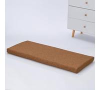 window cushion 47x16x2in Made with high-density foam filling, featuring anti-slip particles and snaps on the bottom. The zippered cover is removable and suitable for patios, floors, gardens,